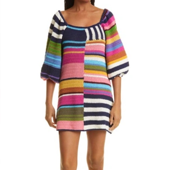 Farm Rio Crochet Mini Dress - Picture 3 of 6